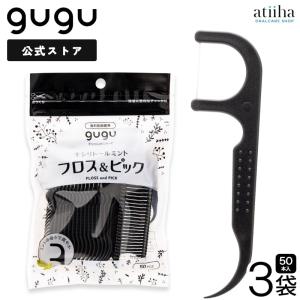gugu ググ Premiumシリーズ キシリトールミント フロス&ピック 3袋セット メール便送料無料｜i-ha