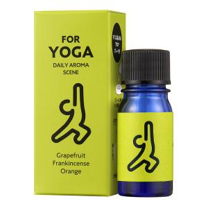 デイリーアロマシーン FOR YOGA ブレンドエッセンシャルオイル アロマオイル 5.5mL｜i-healing