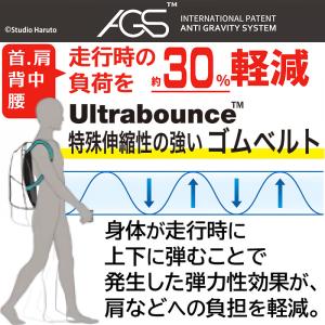 RA-012 AGS ワーカーズリュック ブラ...の詳細画像2