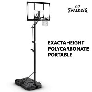スポルディング バスケットゴール 44インチ エグザクトハイト ポリカーボネイト ポータブル 7A1067JP バスケ 家庭 屋外 お客さま組立 SPALDING 正規品