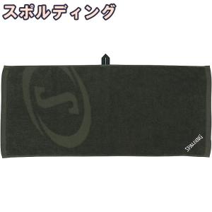 エッセンシャル スポーツタオル S オリーブカーキ×ホワイト 34×80cm 綿 バスケットボール スポルディング SAT211210 23AW 正規品｜i-healing