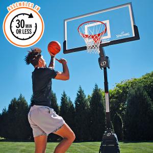 本格 54インチ Spalding スポルディング バスケットボールゴール