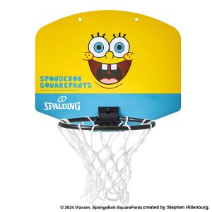 スポンジボブ バスケットゴール バスケットボール スマイル マイクロミニ バックボード 79-056J ボール付 家庭用 壁掛け室内用 SpongeBob 正規品
