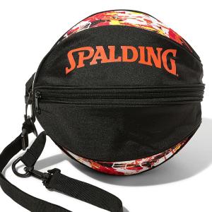 ボールバッグ グラフィティ オレンジ×レッド 49-001GOR バスケットボール ボール収納 27cm スポルディング 26SS 正規品