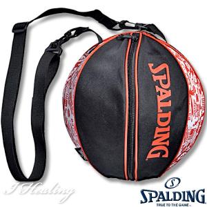 SPALDING ボールバッグ グラフィティ オレンジ バスケットボール収納 GRAFFITI ORANGE スポルディング49-001GF正規品｜i-healing