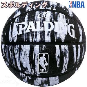 Spalding スポルディング バスケットボール 7号 Nba ロゴマン マーブル ブラック ラバー 84 093j 84 093j スポーツグッズ ビッグプレイ 通販 Yahoo ショッピング