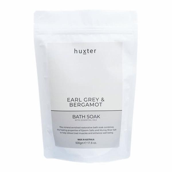 Huxter ハクスター バスソーク アールグレイ＆ベルガモット 500g エプソムソルト 古代塩入...