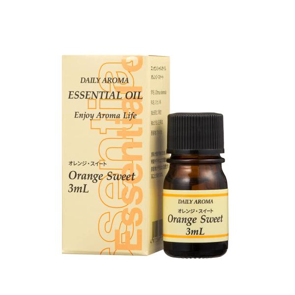 DAILY AROMA デイリーアロマ エッセンシャルオイル ミニ オレンジ スイート 3ml