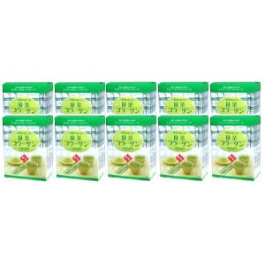 華舞　緑茶コラーゲン（スティックタイプ）10個+1個セット｜i-healing