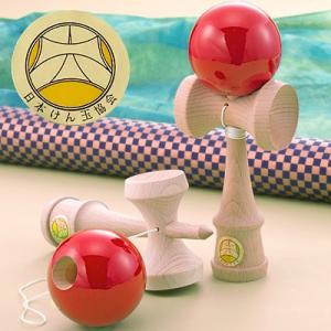 けん玉 正規輸入品 アメリカ SUPER KENDAMA フェイスシリーズ4 Red