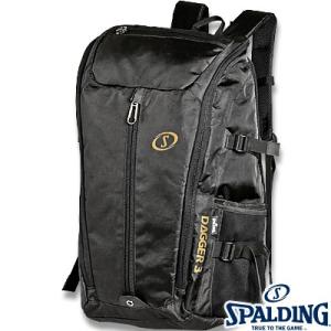スポルディング ダガー3バックパック ブラックゴールド バスケットボール バッグ SPALDING40-015GD正規品｜i-healing