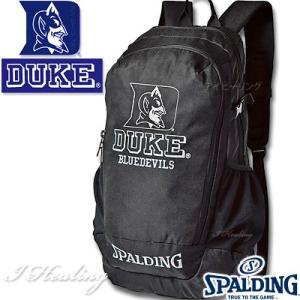 クルーバッグDUKE バスケ リュック スポルディング デューク ブラック CREWBAG SPALDING40-014DK正規品｜i-healing