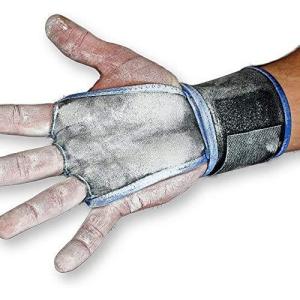 JerkFit 完全な掌の保護 手の引き裂きを減らす 手首のサポート 重量挙げ, いい結果になる Sサイズ ロイヤルブルー