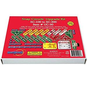 Snap Circuits Jr. 電脳サーキットアップグレードキット 100to300 日本語実験ガイド付き