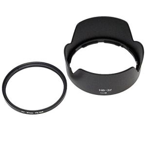 エフフォト フード&フィルター セット Nikon ニコン レンズフード HB-32 67mm レンズ保護フィルター HB3267SET