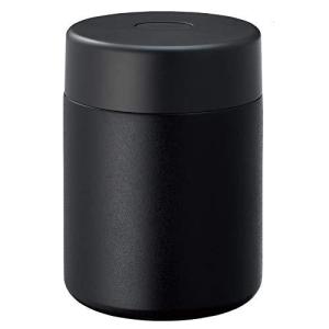Zalatto スープポット 真空断熱 保温 ステンレス フードポット 400ml ブラック (マット シリーズ) TS-1510-009