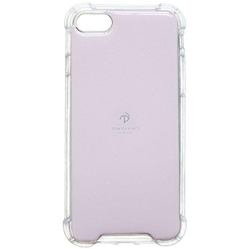 トコパシ アンチショック スマホカバー パーフェクトプロテクション iphone7用 (ピンク)
