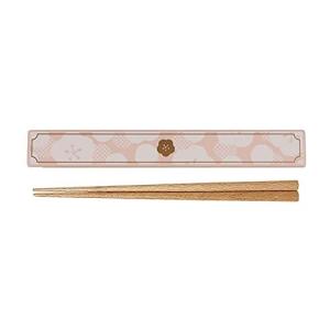 竹中 箸 箸箱セット Umeka ライトピンク 約19.1×2.7×1.2cm T-06606｜i-labo