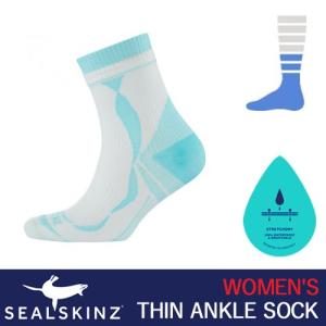 SealSkinz シールスキンズ  完全防水ソックス Womens Thin Ankle Sock 女性用 ふくらはぎ下丈 1121502｜i-lee
