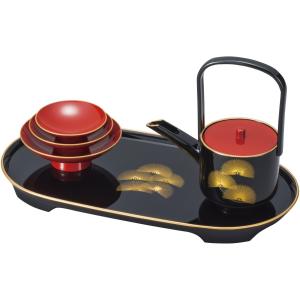 お正月の必需品。屠蘇器 松