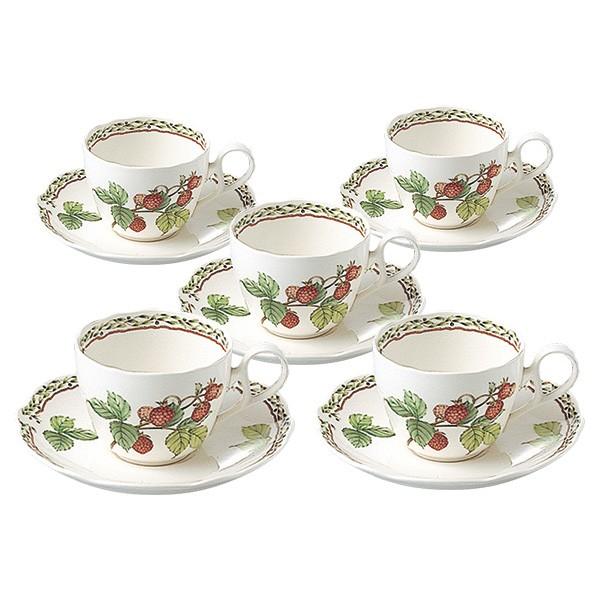 食器 カップ ノリタケ NORITAKE オーチャードガーデン ティー・コーヒー碗皿5客セット
