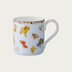 食器 マグカップノリタケ NORITAKE コレクターズマグ 犬（ブルー）｜i-matsumoto