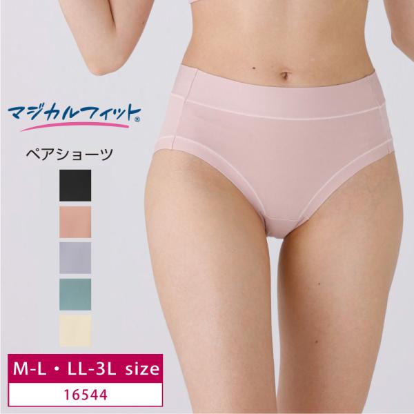 ルシアン ショーツ 16544 レディース ずぼらでもOK マジカルフィットブラ ペアスタンダード ...
