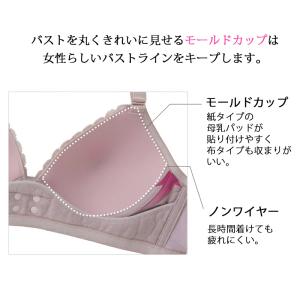犬印 産前産後兼用 マタニティブラ BR128...の詳細画像5