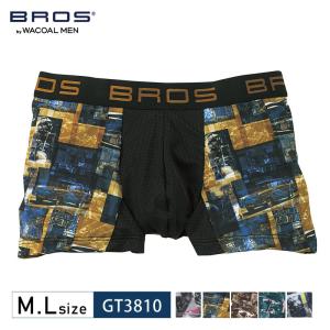 メンズ  ワコール ブロス BROS ボクサーパンツ 前閉じ M L GT3810 3Y｜i-may