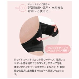 犬印 はくだけ腰回りサポート 妊婦帯 HB84...の詳細画像4