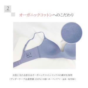 GUNZE グンゼ キレイラボ ノンワイヤーブ...の詳細画像2