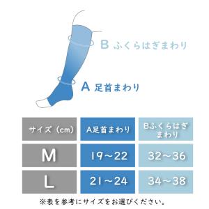 ワコール マタニティ 着圧ソックス MLP00...の詳細画像5