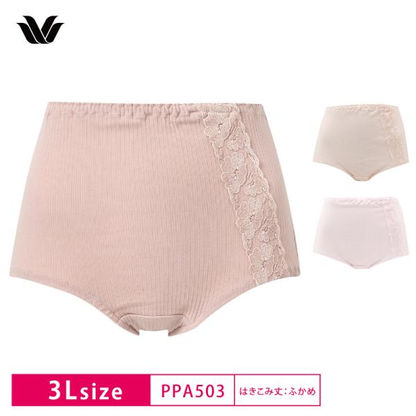 ワコール ショーツ BODYSUEDE ボディスエード  PPA503 綿100% スタンダードショ...