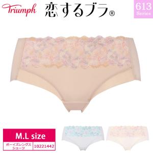 トリンプ 恋するブラ ボーイレングスショーツ 10221442 TR613 ボーイズレングス ヒップハンガータイプ （M・Lサイズ)  Triumph｜i-may