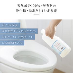 浄化槽 消臭剤 1L+パウダー300g 汲み取...の詳細画像1