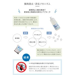 浄化槽 消臭剤 1L+パウダー300g 汲み取...の詳細画像4