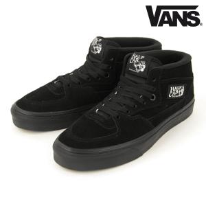 バンズ スニーカー メンズ 正規販売店 VANS ハーフキャブ シューズ HALF CAB BLACK/BLACK VN000DZ3BKA｜i-mixon