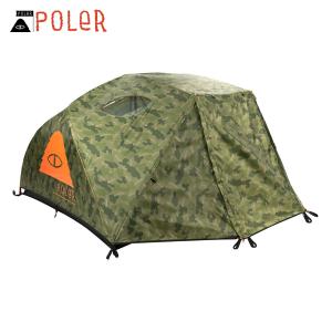 POLeR（ポーラー） 2人用テント 2 MAN TENT 超軽量 3.5kg 152 x 216 x