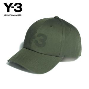 ワイスリー キャップ メンズ レディース 正規品 Y-3 帽子 ロゴキャップ Y-3 LOGO CAP HA6531 SHADOWGRN｜i-mixon