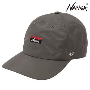 ナンガ メンズ レディース キャップ 正規販売店 NANGA オーロラ 帽子 NANGA×47 AURORA TEX CAP NS2411-3B019-A MELANGE GREY｜i-mixon