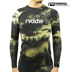 リバーサル ラッシュガード メンズ 正規販売店 REVERSAL rvddw 長袖Tシャツ ドライTシャツ CONTROL LONG RASH GUARD RV22AW601 CONTROL｜i-mixon