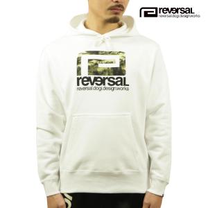 リバーサル パーカー メンズ 正規販売店 REVERSAL rvddw プルオーバーパーカー CONTROL BIG MARK HOODIE RV22AW201 WHITE｜i-mixon