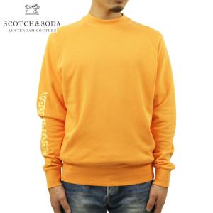 スコッチアンドソーダ スウェット メンズ 正規販売店 SCOTCH＆SODA トレーナー GARMENT-DYED CREWNECK SWEAT WITH AR 父の日 プレゼント ラッピング｜i-mixon