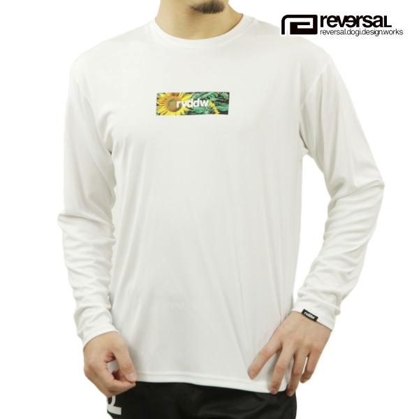 リバーサル メンズ ロンT 正規販売店 REVERSAL ロゴ ドライTシャツ 長袖Tシャツ SUN...