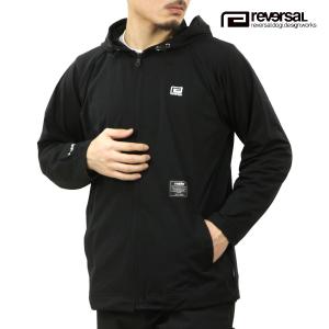 リバーサル メンズ パーカー 正規販売店 REVERSAL ジップアップ フーディー Primeflex ZIP HOODIE BASIC rv23ss301 BLACK｜i-mixon