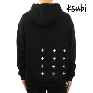 スビ メンズ パーカー 正規販売店 KSUBI バックプリント プルオーバー フーディー 4 X 4 BIGGIE HOODIE JET BLACK 5000006286 BLKKLB｜i-mixon