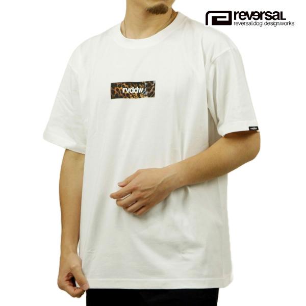 リバーサル メンズ 半袖Tシャツ 正規販売店 REVERSAL クルーネック コットン ロゴ LEO...