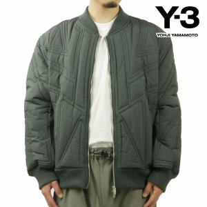 ワイスリー メンズ MA-1 正規品 Y-3 アウター ボンバージャケット QUILTED BOMBER JACKET IP7936 UTILITY IVY｜i-mixon