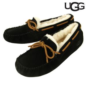 【ボーナスストア 誰でも+5% 4/27 0:00〜4/29 23:59】アグ レディース モカシン 正規品 UGG ダコタ シューズ 靴 UGG DAKOTA MOCCASIN 1107949 BLACK｜i-mixon