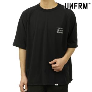 ユニフォーム アウトドア スタンダード メンズ 半袖Tシャツ 正規販売店 UNFRM OUTDOOR STANDARD TRY COOL HEAVY WEIGHT U.O.S 5/10 RAGLAN DRY TEE 8485-BK｜i-mixon